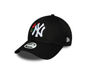 Damen Kappe New Era - MLB Roses 9FORTY - NY Yankees - Black