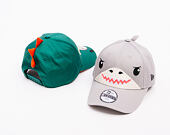 Kinder Kappe New Era - Monster Face 9FORTY - Grey