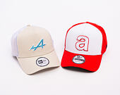 Kappe New Era - F1 Seasonal POP 9FORTY Trucker - Alpine Racing - Stone