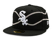 Kappi New Era - MLB Chain Wrap 59FIFTY - Chicago White Sox - Schwarz