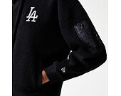 Damenjacke New Era - MLB Sherpa Bomber - LA Dodgers - Black