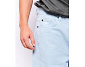 Hose Karl Kani Small Signature Baggy Five Pocket Denim bleached blue