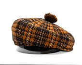 Kangol - New Heritage Flat Cap - Espresso Check