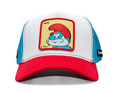 Kappe Capslab - Smurfs Trucker - Papa - Red / Blue