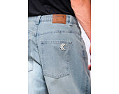 Hose Karl Kani - Og K Washed Western Relaxed Baggy Jeans - Blue