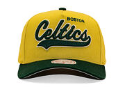 Kappe Mitchell & Ness - Harvest Gold Pro Crown - Boston Celtics - Gold/Green