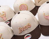 Kappe Mitchell & Ness - Blush Sand Classic Red - LA Lakers - Sand/Brown