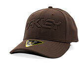 Kappe Oakley - 6 Panel Stretch Hat Embossed - Cocoa Brown