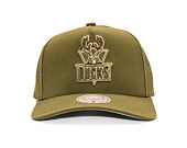 Kappe Mitchell & Ness - NBA Fashion Basic Pro HWC - Milwaukee Bucks - Olive