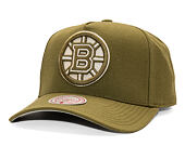 Kappe Mitchell & Ness - NHL Fashion Basic Pro - Boston Bruins - Olive