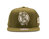 Kappe Mitchell & Ness - NBA Fashion Basic Snapback - Boston Celtics - Olive