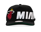 Kappe Mitchell & Ness - NBA Busted Pro - Miami Heat - Black
