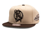 Kappe Mitchell & Ness - NBA Fashion Basic 2T Snapback - Boston Celtics - Cream