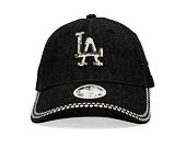 Damen Kappe New Era - MLB Sequin 9FORTY - LA Dodgers - Black