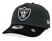 Kappe New Era - NFL Charcoal Drop 9FORTY A-Frame - LAs Vegas Raiders - Steel Clouds / Black