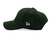 Kappe New Era - MLB Melton Wool 9FORTY - LA Dodgers - Dark Green / White