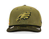 Kappe New Era - NFL25 "Salute to Service" - 9SEVENTY Stretch-Snap - Philadelphia Eagles 