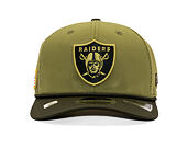 Kappe New Era - NFL25 "Salute to Service" - 9SEVENTY Stretch-Snap - Las Vegas Raiders 