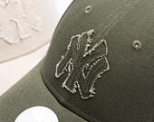 Damen Kappe New Era - MLB Womens Distressed 9FORTY - NY Yankees - Rifle Green