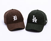 Kappe New Era - MLB Melton Wool 9FORTY - LA Dodgers - Dark Green / White