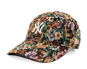 Damen Kappe New Era - MLB Womens Floral 9TWENTY - NY Yankees - Black / Cream