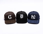 Kappe New Era - MLB Retro Cord Cooperstown 19TWENTY - Detroit Tigers - Black
