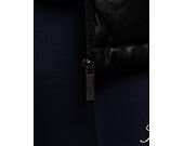 Jacke Karl Kani - Metal Signature Pu Leather Puffer Jacket - Black