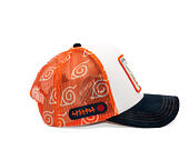 Kappe Capslab Trucker Capslab X Naruto Uzumaki Navy/White/Orange