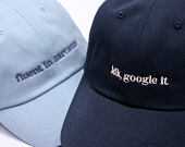 Kappe 8by8 - Dadcap - "idk, google it" - Navy/White