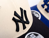 Kappe New Era - MLB Colorblock 9FORTY M-CROWN - NY Yankees - Cream