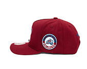 Kappe Mitchell & Ness - Colorado Avalanche - Double Clutch Pro Snapback - Maroon
