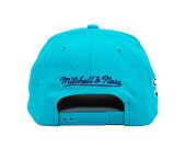 Kappe Mitchell & Ness - Charlotte Hornets - Double Clutch Pro Snapback Hwc - Teal