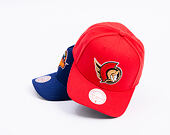 Kappe Mitchell & Ness - Ottawa Senators - Team Ground 2.0 Pro Snapback - Red