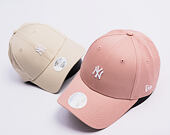 Damen Kappe New Era - MLB Mini Logo 9FORTY - NY Yankees - Desert Pink