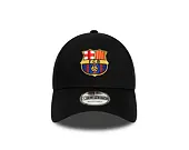 Kappe New Era - Core Logo 9FORTY - Barcelona FC - Black
