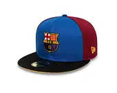 Kappe New Era - "Mes Que Un" 59FIFTY - Barcelona FC - Cardinal/Blue