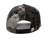 Kappe Kangol - TRENDS PACK - Denim Mashup Baseball - Black Trompe L'Oeil