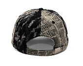 Kappe Kangol - TRENDS PACK - Denim Mashup Baseball - Black Topstitch