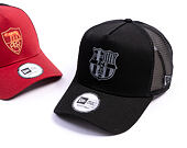 Kappe New Era - Tonal Logo FORTY A-Frame - Barcelona FC - Black