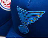 Kappe Mitchell & Ness - NHL Double Clutch Pro Snapback St. Louis Blues - Royal