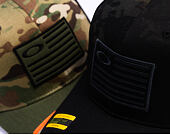 Kappe Oakley - Si Multicam Flag 110 Snapbck Cap - Black Multicam