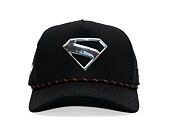 Kappe Capslab - Trucker DC Comics - Metal Superman Patch - Black / Silver