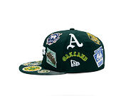 Kappe New Era - MLB All Over Logo 59FIFTY - Oakland Athletics - Team Color