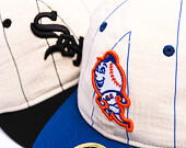 Kappe New Era - MLB Retro Linen Pinstripe 59FIFTY Retro Crown - NY Mets - Team Color