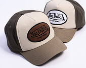 Kappe Von Dutch - Trucker - Cali Patch Olive/Brown