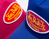 Kappe Von Dutch - Trucker - Cali Patch Royal/Pink