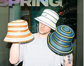Hut Kangol - Tropic Resort Stripe Lahinch - Celestial Teal Multi