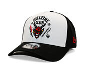 Kappe New Era - Hellfire Club 9FORTY A-Frame - Stranger Things - Black