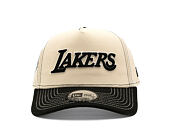 Kappe New Era - NBA City Icon 9FORTY A-Frame - LA Lakers - Cream / Black
