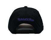 Kappe Mitchell & Ness  - NBA Classic Red Snapback Custom Patch - Los Angeles Lakers - Black
